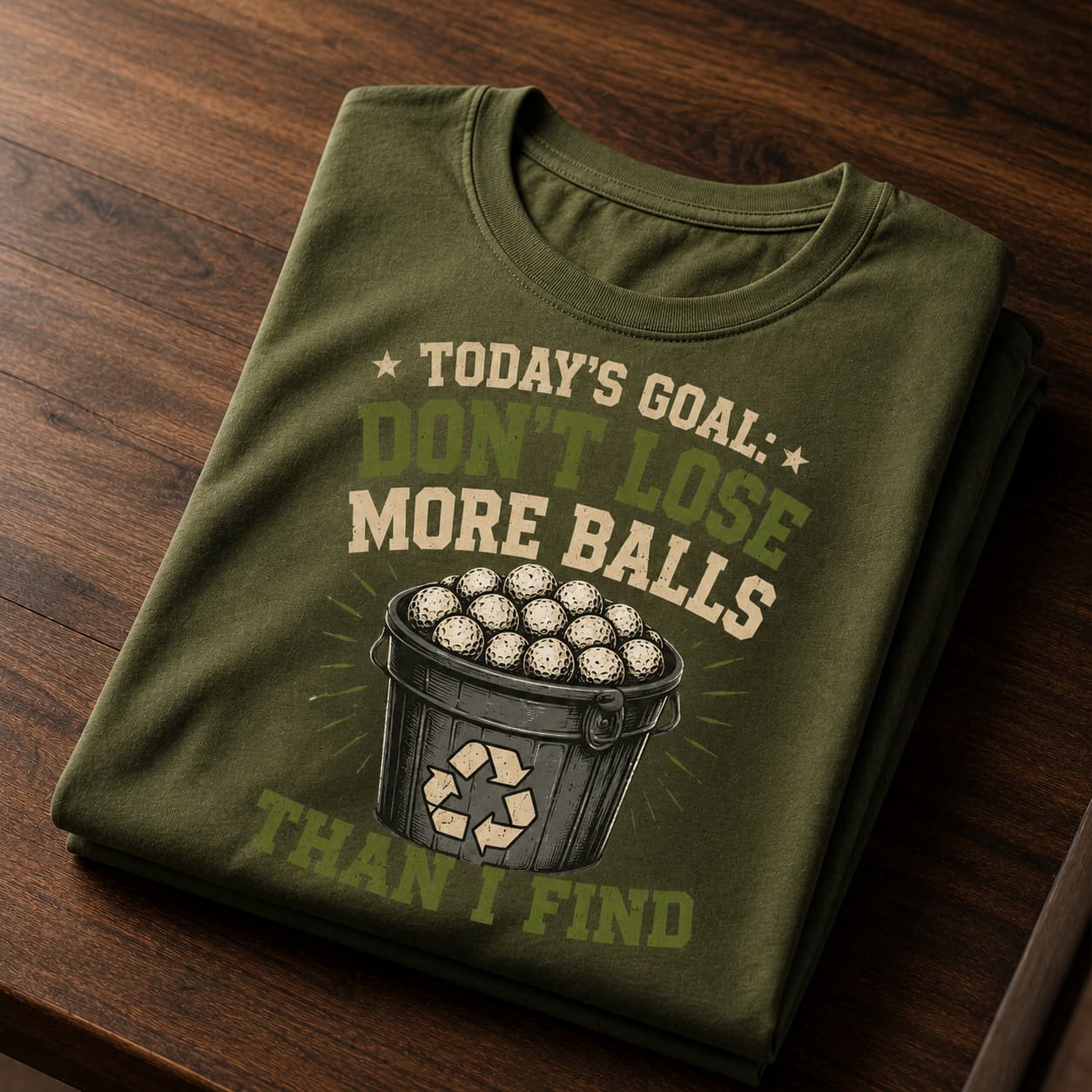 Don't Lose More Balls Golf Shirt - Image 3