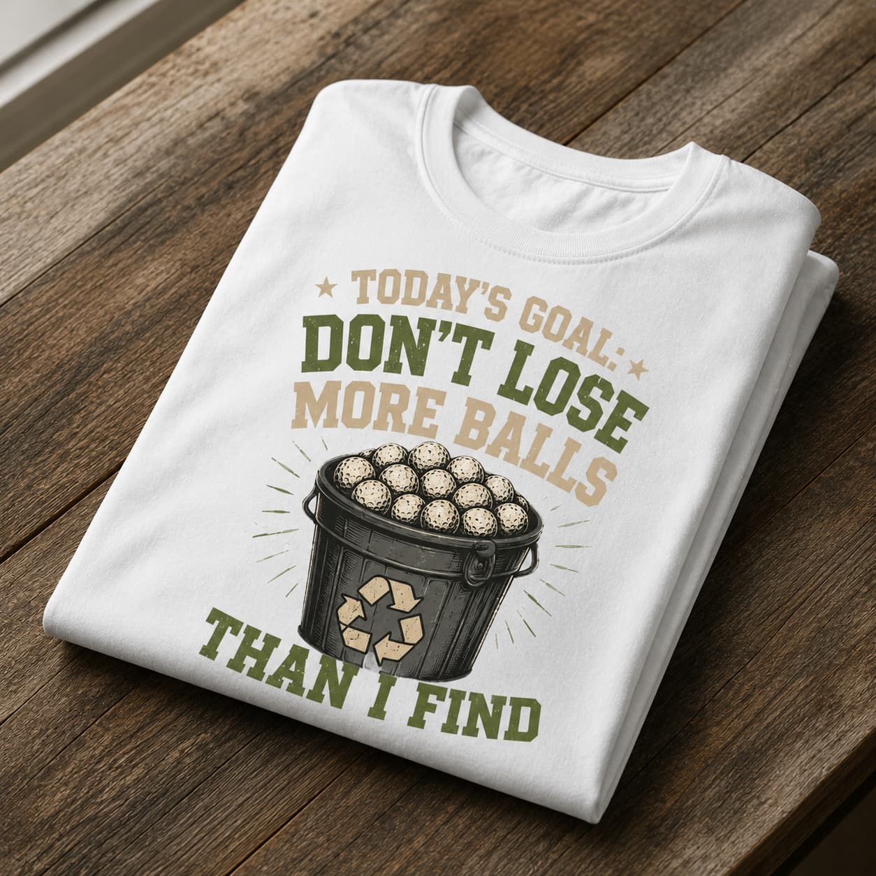 Don't Lose More Balls Golf Shirt - Image 4