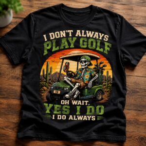 I Don't Always Play Golf Shirt