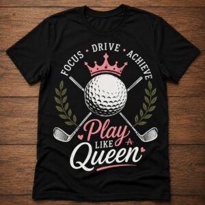 Play Like a Queen Women's Golf Shirt