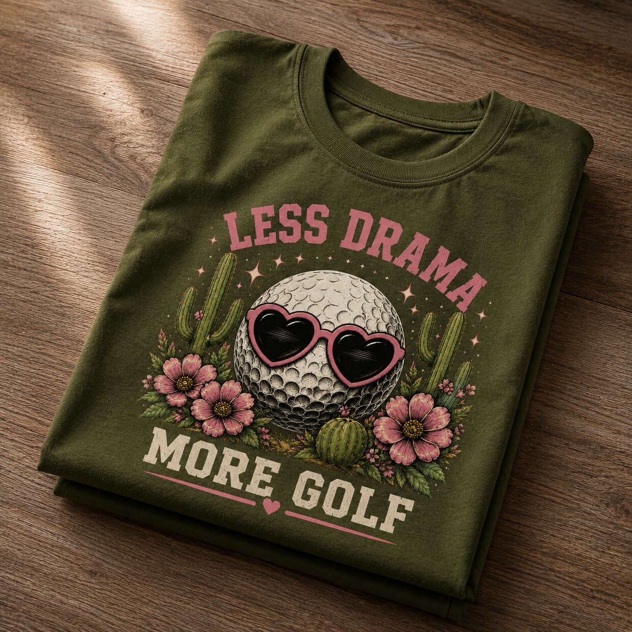 Less Drama More Golf Women's Golf Shirt - Image 3