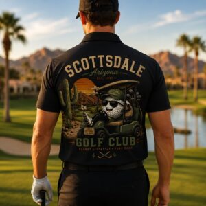 Scottsdale Golf Club Desert Cruiser Premium Golf Polo