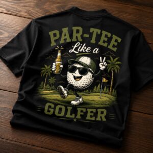 Par-Tee Like a Golfer Funny Golf Shirt